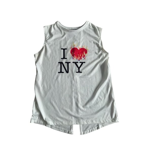 LUCKY IN LOVE x Bethanie Mattek Sands US Open Worn NY Tank Top Size M - Picture 3 of 5